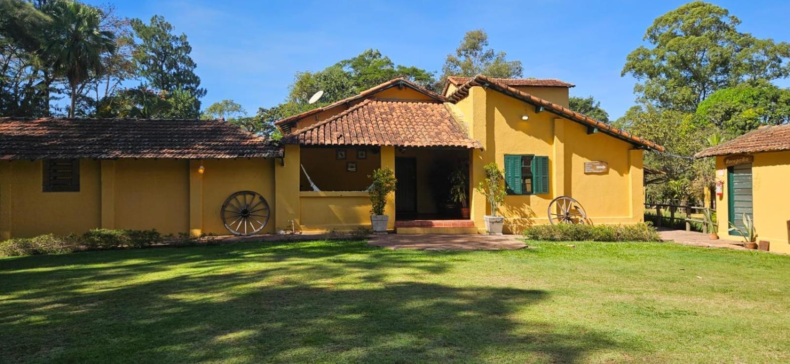Hospedagem Fazenda Nova America Brotas Exterior foto