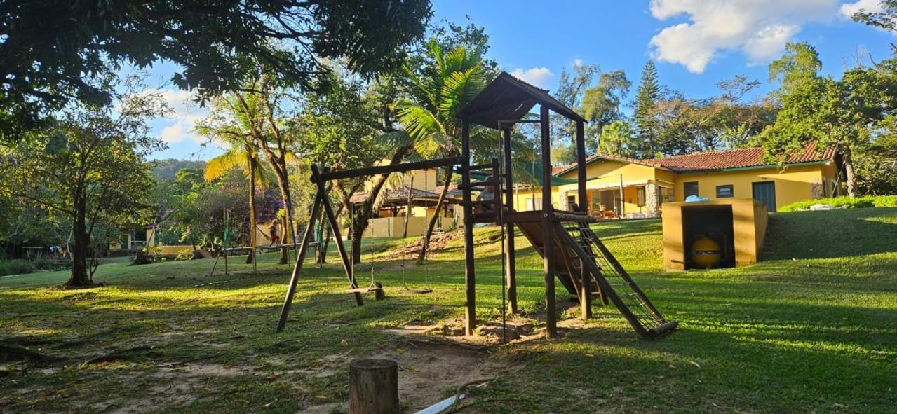 Hospedagem Fazenda Nova America Brotas Exterior foto