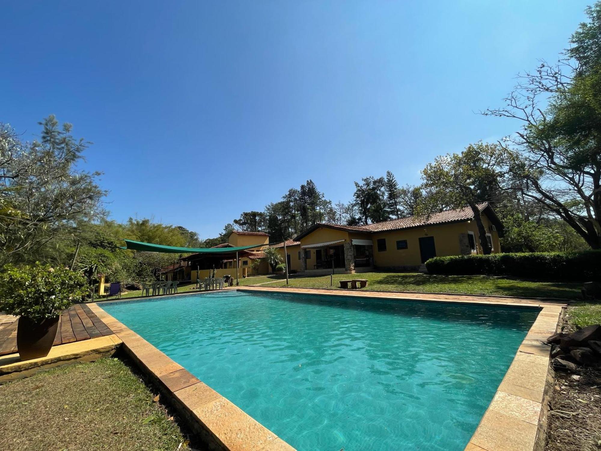 Hospedagem Fazenda Nova America Brotas Exterior foto