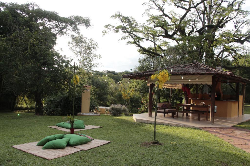 Hospedagem Fazenda Nova America Brotas Exterior foto